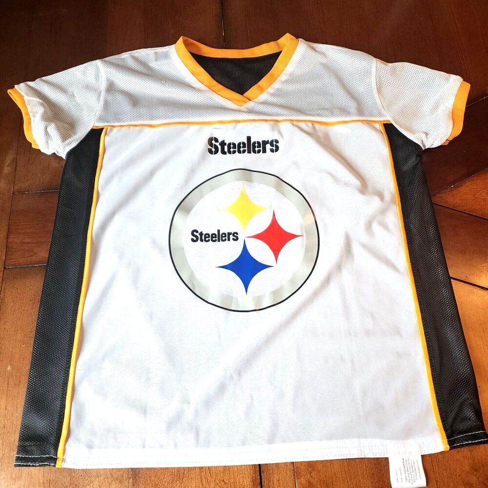 Pittsburgh Steelers Reversible Official NFL Flag Football Youth Jersey Size XL